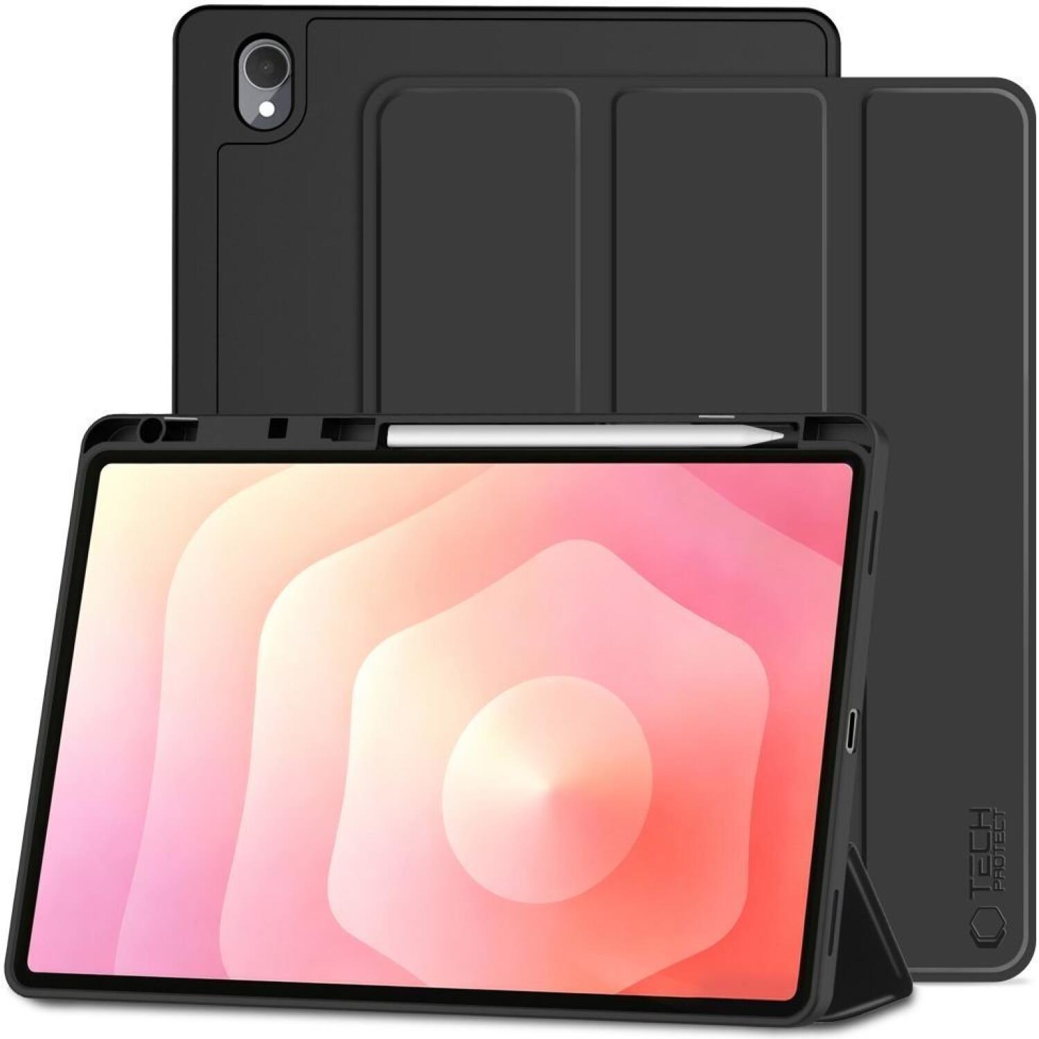 Θήκη Samsung Galaxy Tab S12 Plus 12.6" X840 / X846B Tech-Protect SC Pen Smartcase Flip με Υποδοχή για Γραφίδα Black