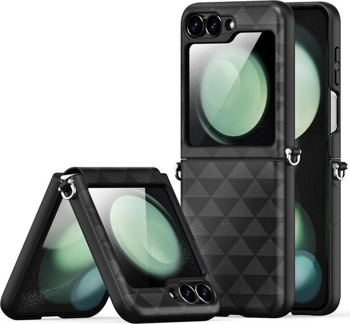 Θήκη Samsung Galaxy Z Flip6 DuxDucis Fitt Series Σκληρή Black