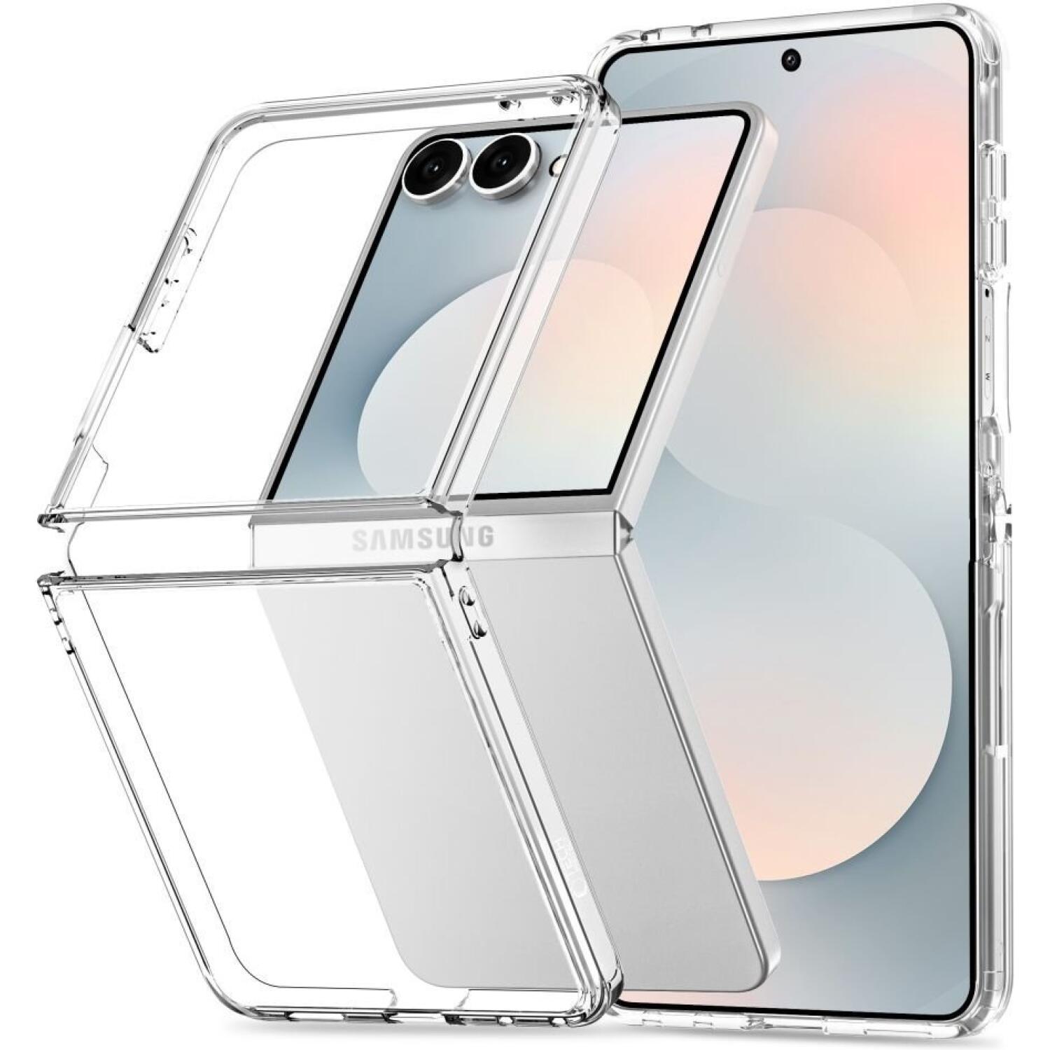 Θήκη Samsung Galaxy Z Flip8 Tech-Protect FlexAir Hybrid Σκληρή Διάφανη Clear 