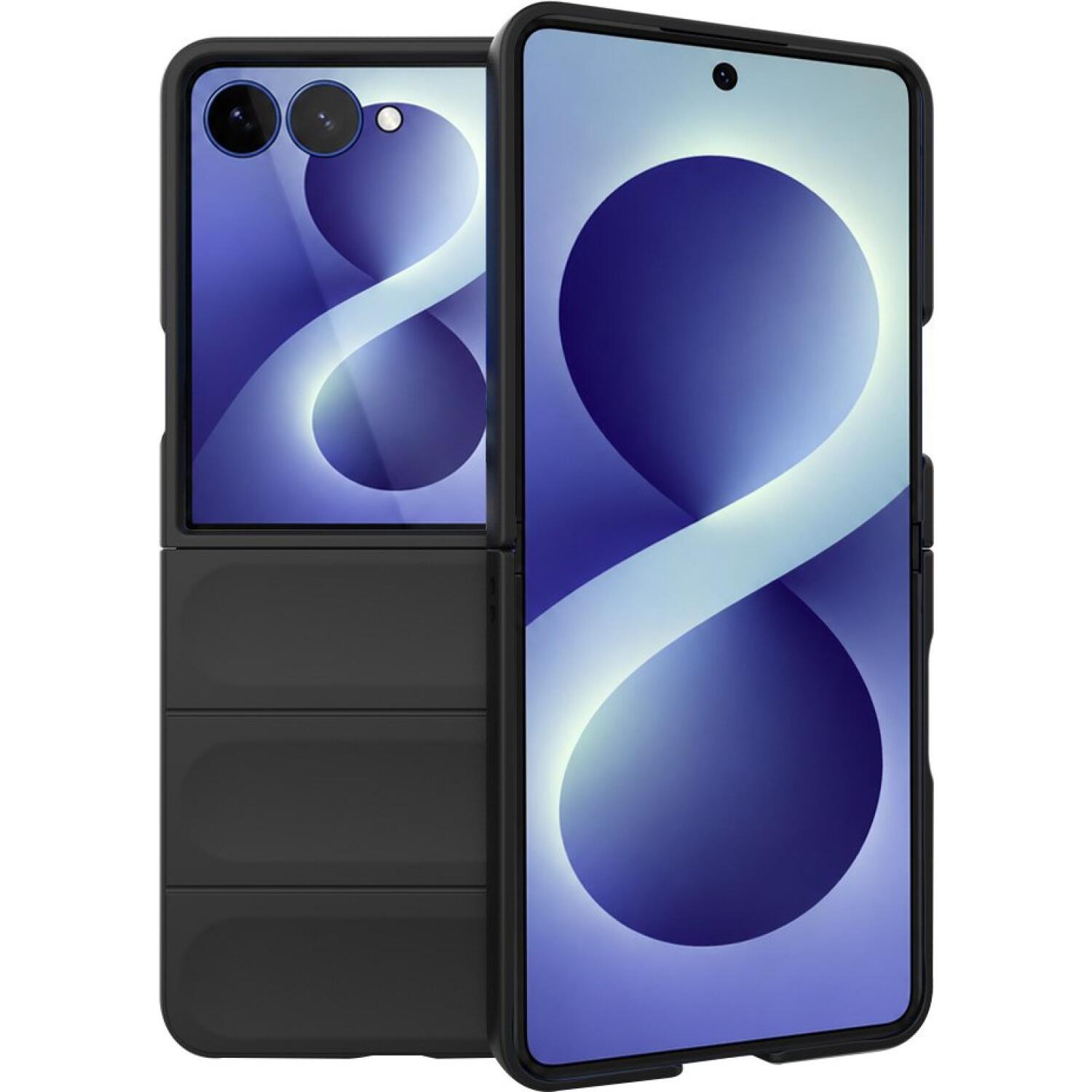 Θήκη Samsung Galaxy Z Flip8 Techsuit Magic Shield Σκληρή Black