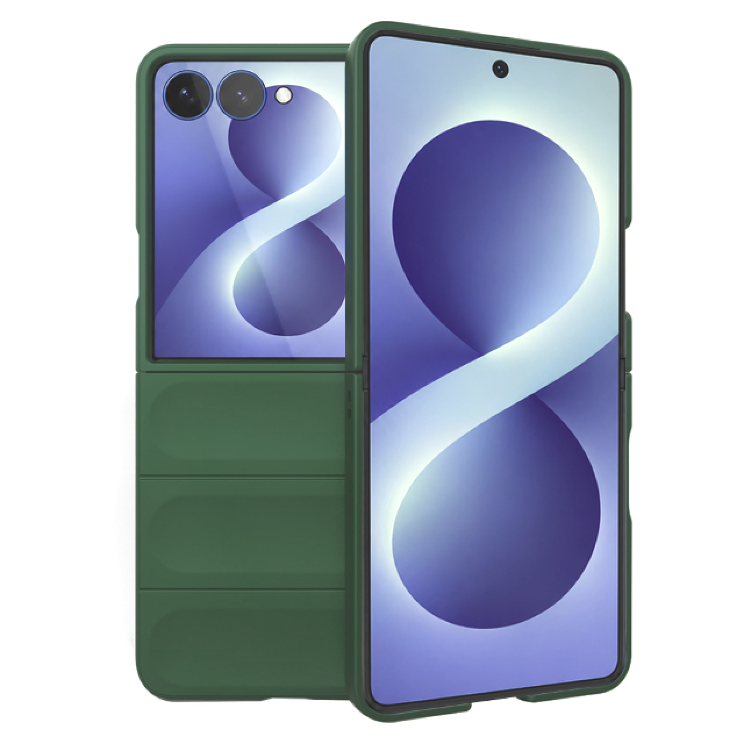 Θήκη Samsung Galaxy Z Flip8 Techsuit Magic Shield Σκληρή Green