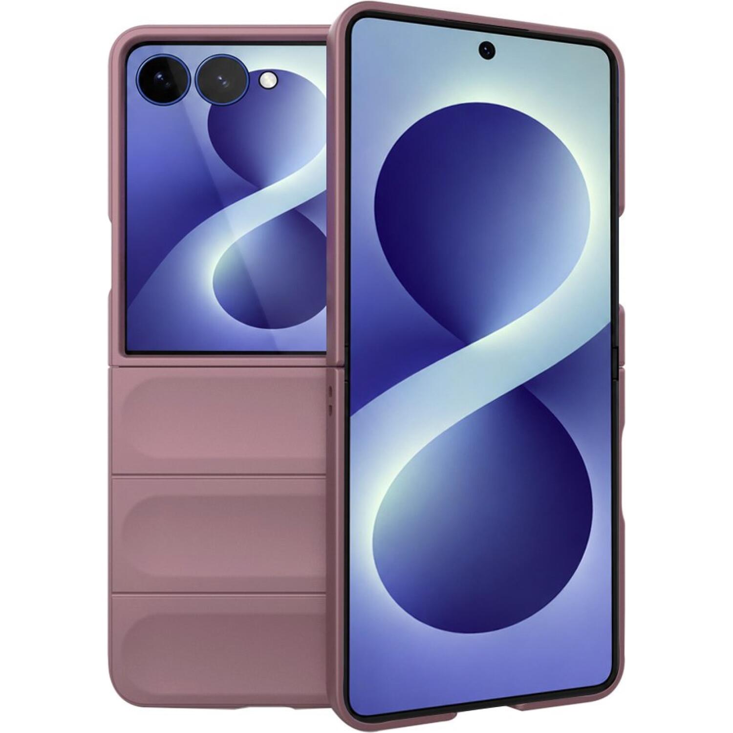 Θήκη Samsung Galaxy Z Flip8 Techsuit Magic Shield Σκληρή Purple