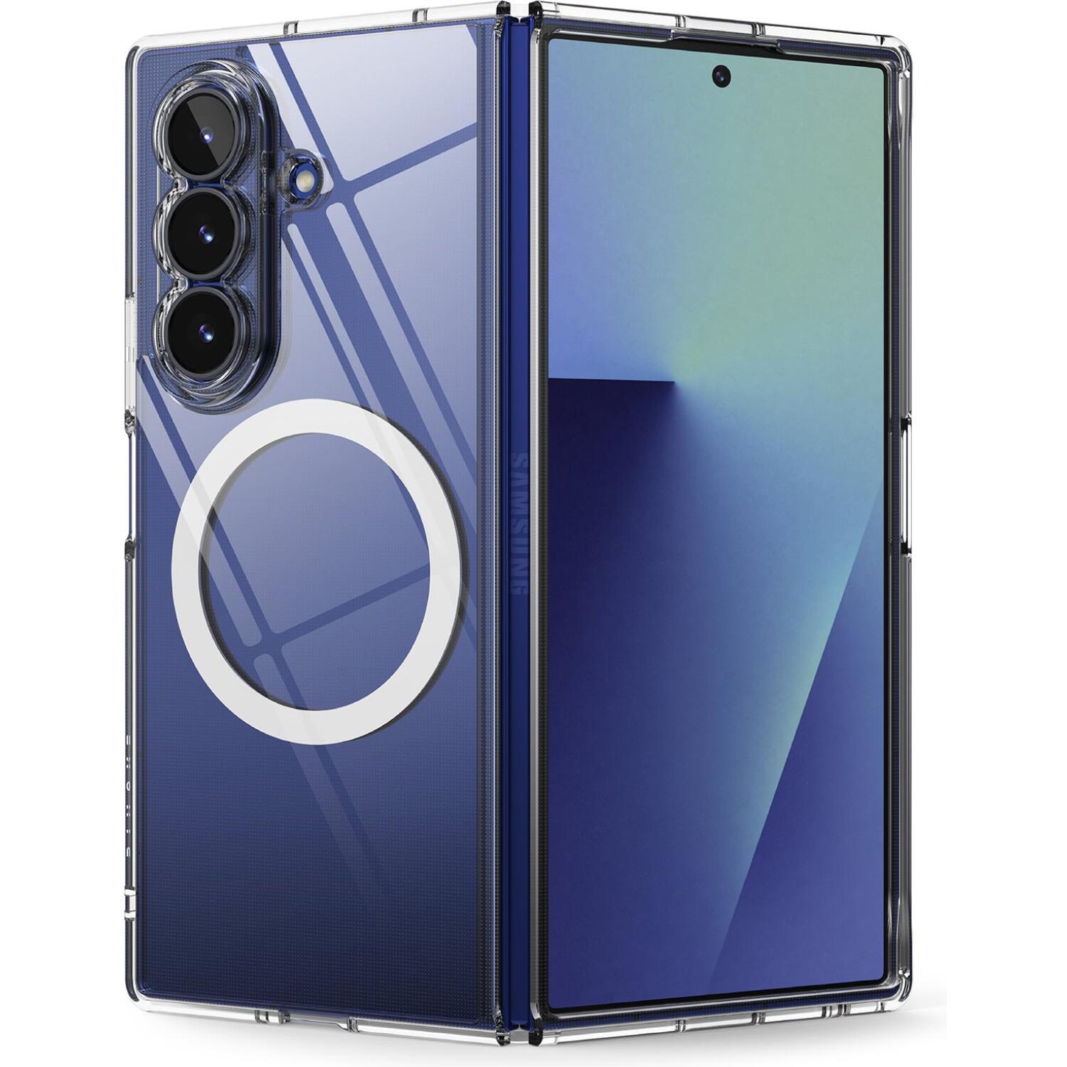 Θήκη Samsung Galaxy Z Fold7 Ringke Fusion Magnetic Ανθεκτική με MagSafe Clear