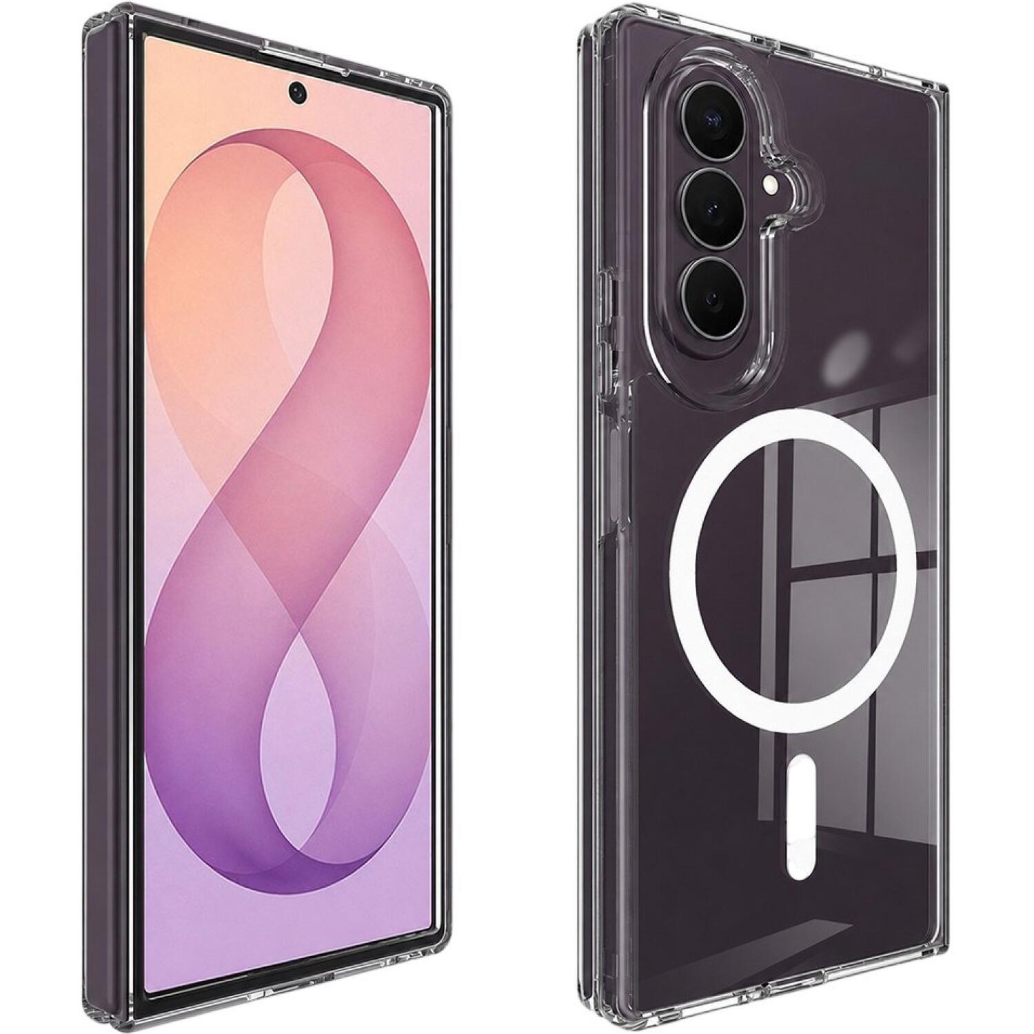 Θήκη Samsung Galaxy Z Fold8 Ultra Techsuit MagSafe Pro Σκληρή Διάφανη με MagSafe Transparent