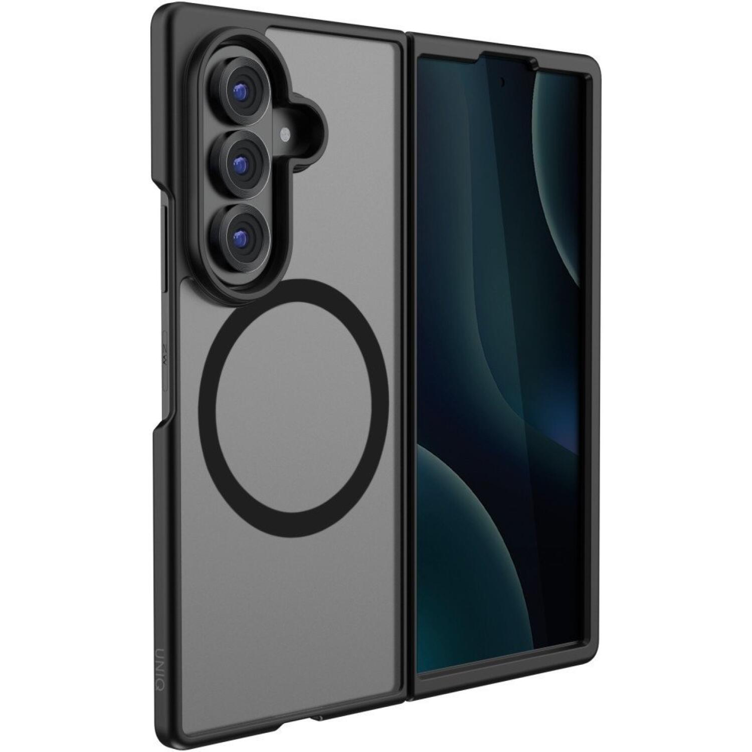 Θήκη Samsung Galaxy Z Fold8 Ultra Uniq Veren AF MagClick Ανθεκτική Ημιδιάφανη με MagSafe Black