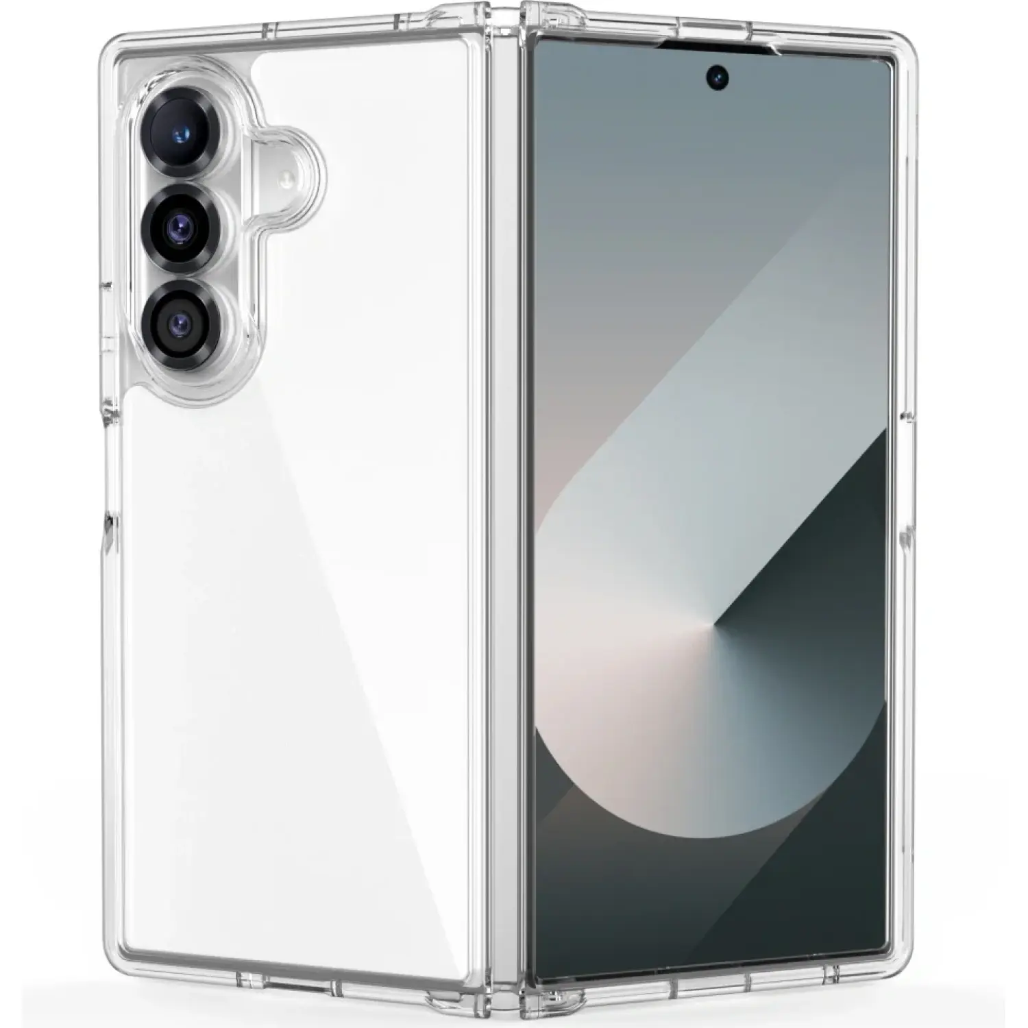 Θήκη Samsung Galaxy Z Fold7 Tech-Protect FlexAir Hybrid Σκληρή Διάφανη Clear