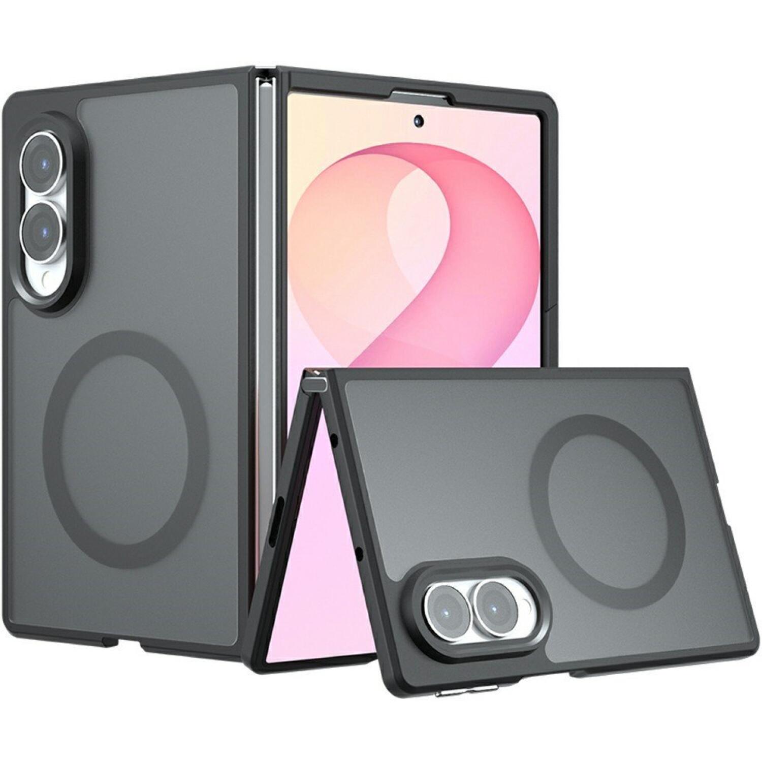 Θήκη Samsung Galaxy Z Fold8 Techsuit PureFrost Σκληρή Ημιδιάφανη με MagSafe Frosted Black