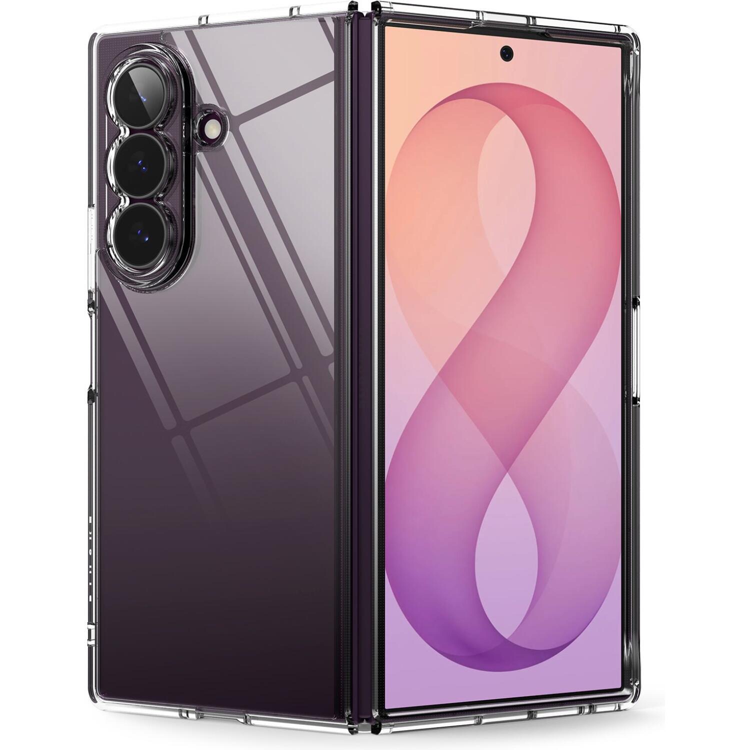 Θήκη Samsung Galaxy Z Fold8 Ultra Ringke Fusion Σκληρή Ανθεκτική Διάφανη με TPU Bumper Clear