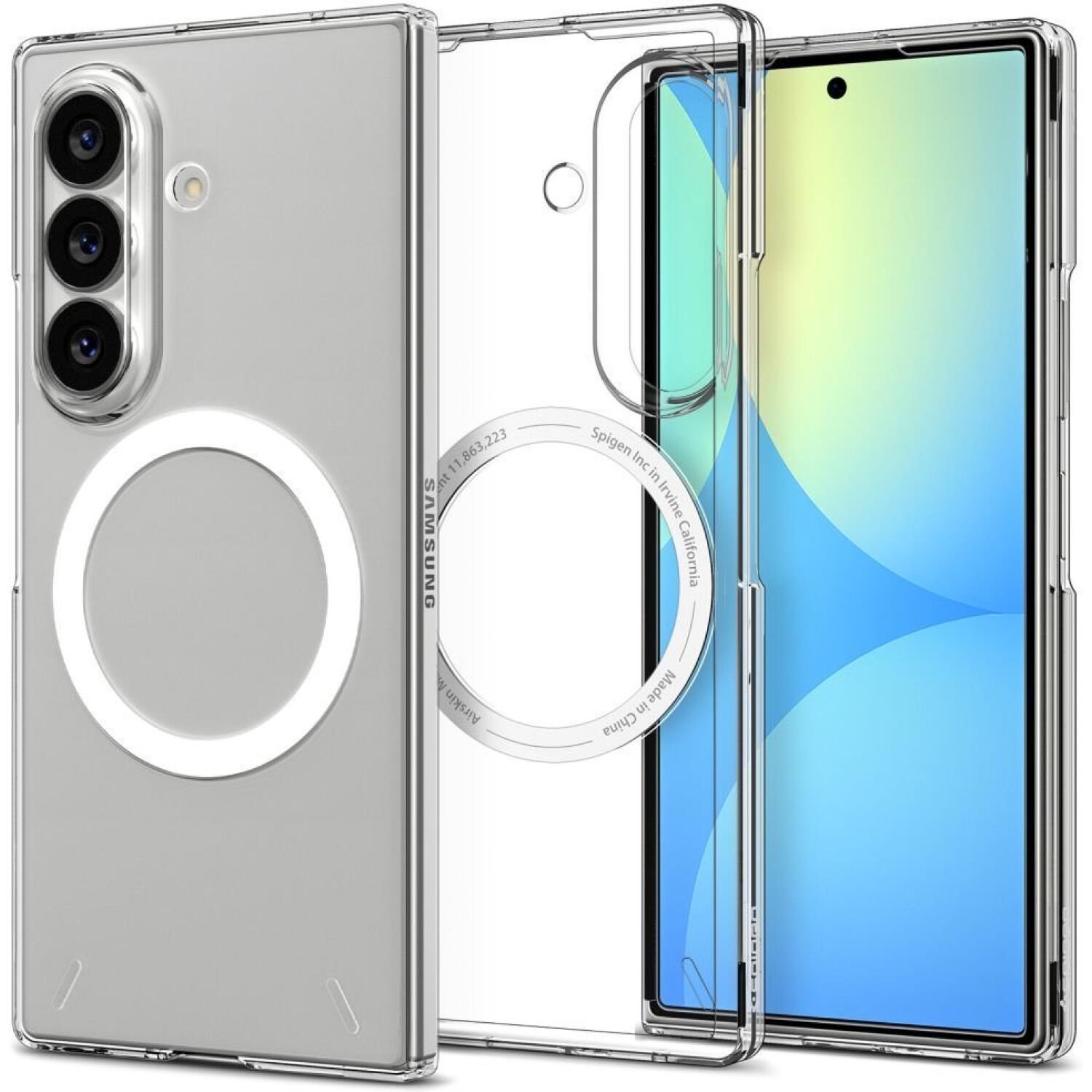Θήκη Samsung Galaxy Z Fold8 Ultra Spigen Air Skin MagFit Σκληρή με MagSafe Clear / White