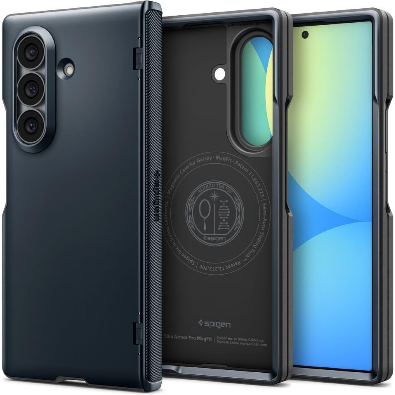 Θήκη Samsung Galaxy Z Fold8 Ultra Spigen Slim Armor Pro MagFit Ανθεκτική με MagSafe Metal Slate
