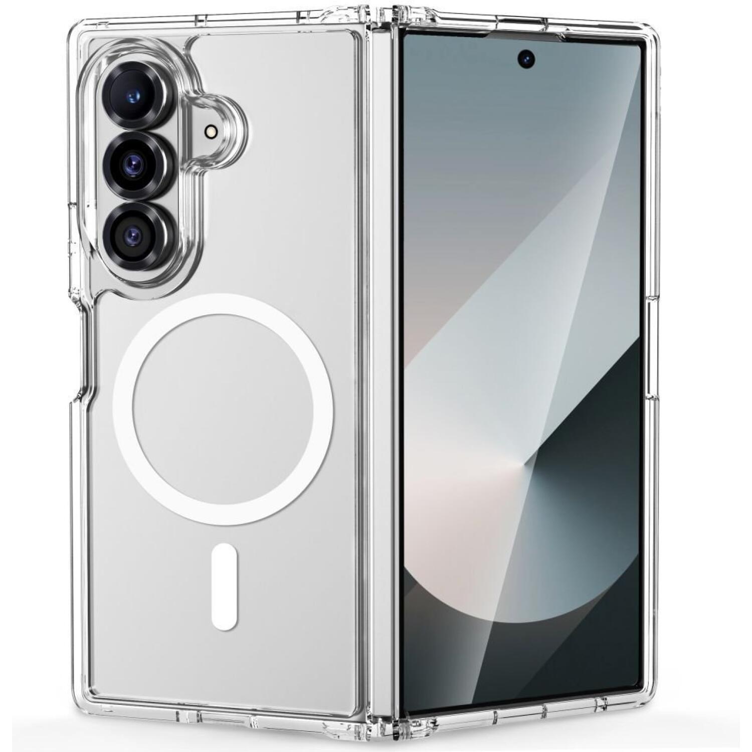 Θήκη Samsung Galaxy Z Fold8 Ultra Tech-Protect FlexAir Hybrid Σκληρή Διάφανη με MagSafe Clear