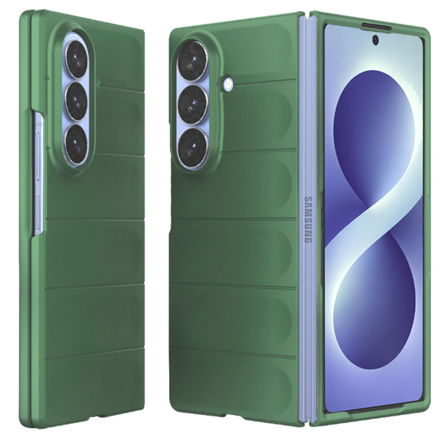 Θήκη Samsung Galaxy Z Fold8 Ultra Techsuit Magic Shield Σκληρή Green