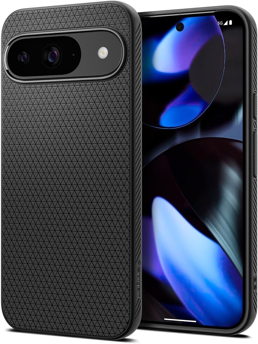 Θήκη Σιλικόνης - Google Pixel 9 / 9 Pro - Spigen Liquid Air - Matte Black