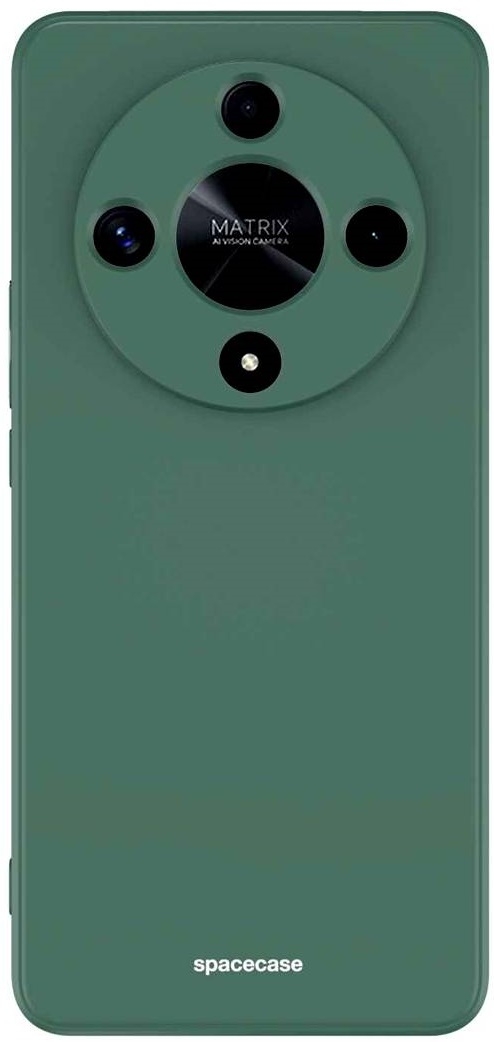 Θήκη Σιλικόνης – Honor Magic6 Lite – Spacecase Silicone Case – Dark Green (5905719110611)