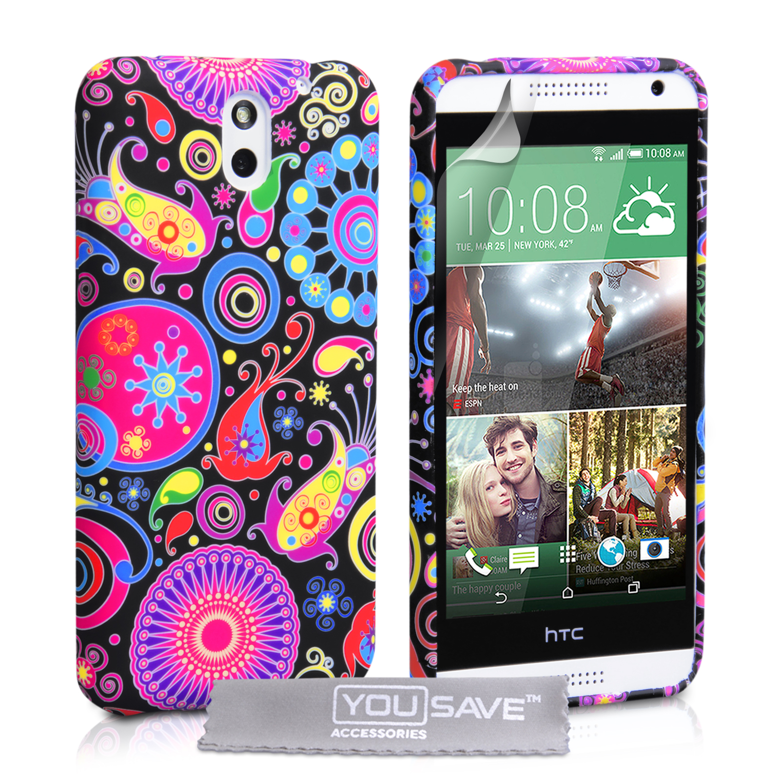Θήκη HTC Desire 610 by YouSave (Z439)