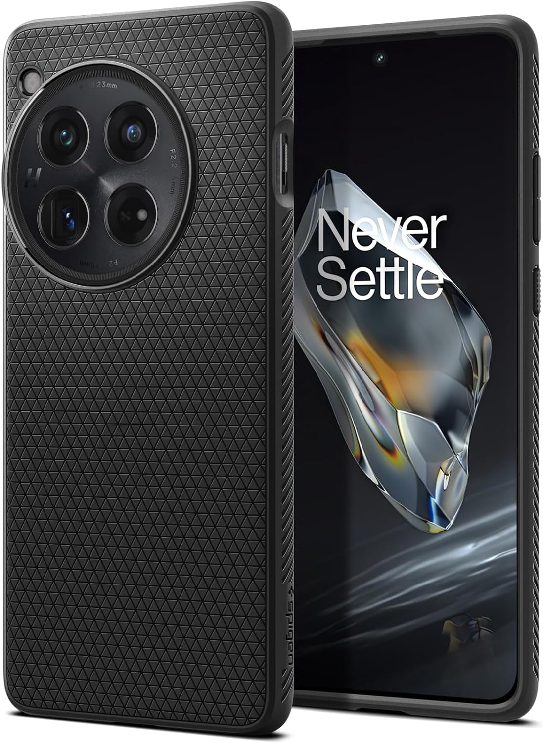 Θήκη Σιλικόνης - OnePlus 12 - Spigen Liquid Air - Matte Black