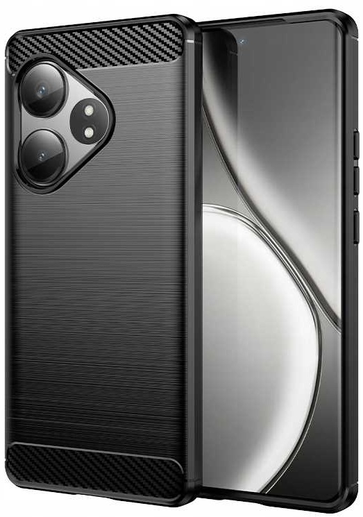 Θήκη Σιλικόνης - Realme GT 6 / GT 6T - Spacecase Carbon - Black