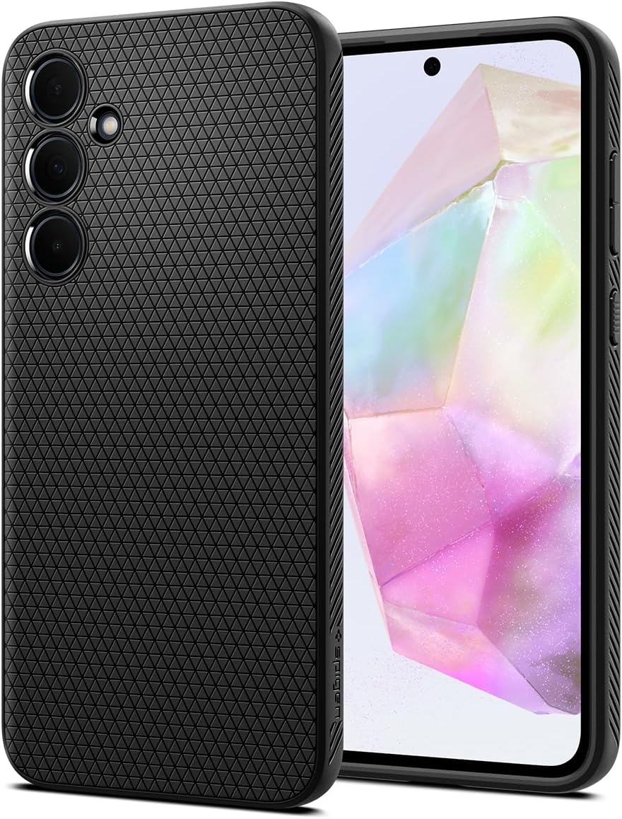 Θήκη Σιλικόνης - Samsung Galaxy A35 - Spigen Liquid Air - Matte Black