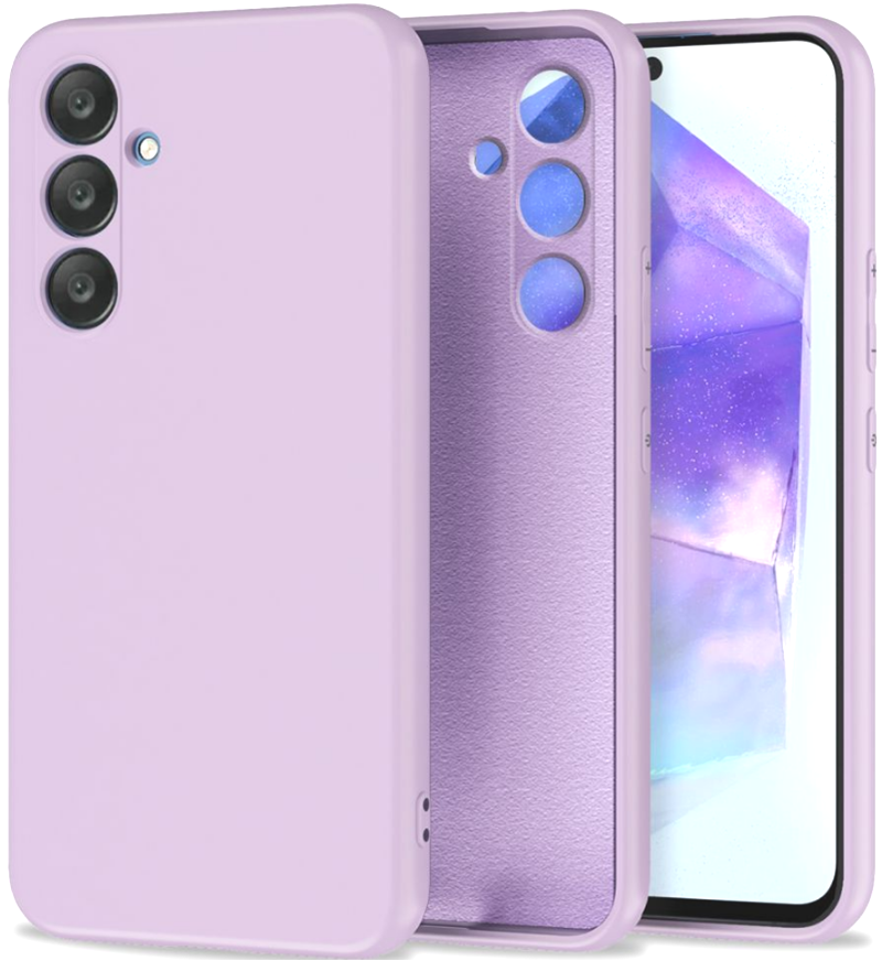 Θήκη Σιλικόνης Samsung Galaxy A35 - Tech-Protect Icon - Violet