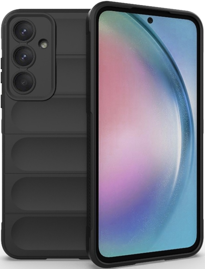 Θήκη Σιλικόνης - Samsung Galaxy A55 - Techsuit Magic Shield - Black 