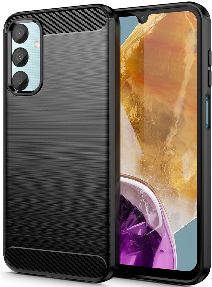 Θήκη Σιλικόνης - Samsung Galaxy M15 - Tech-Protect Carbon - Black