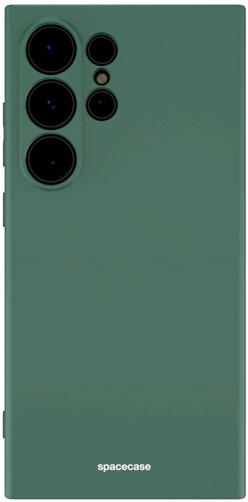 Θήκη Σιλικόνης - Samsung Galaxy S24 Ultra - Spacecase Silicone Case - Dark Green 