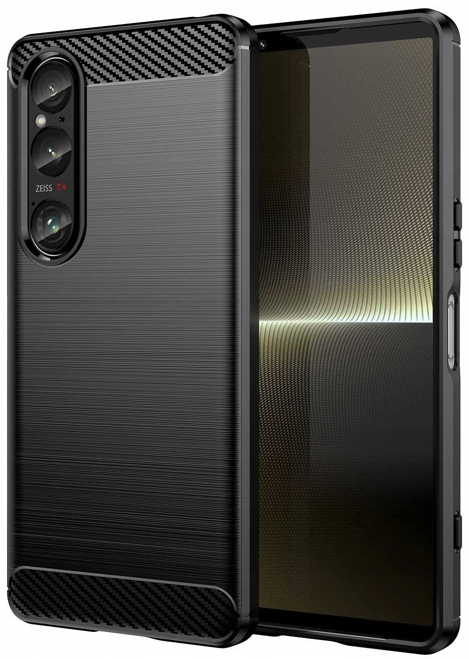 Θήκη Σιλικόνης – Sony Xperia 1 VI – Spacecase Carbon – Black (5905719110512)