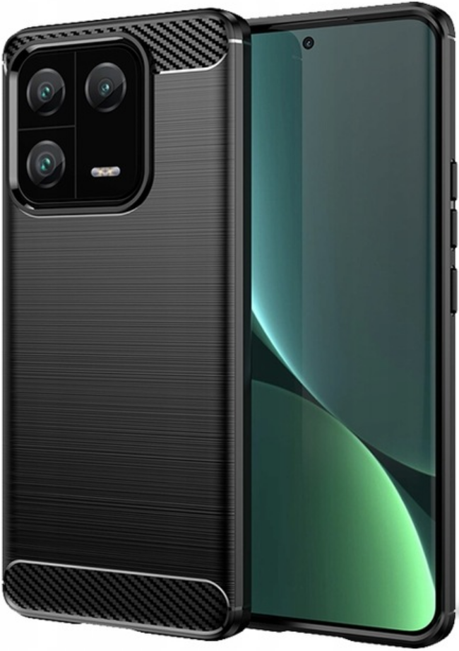 Spacecase Carbon - Θήκη Σιλικόνης - Xiaomi 13 Pro - Black