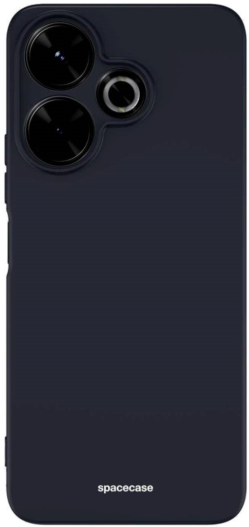 Θήκη Σιλικόνης - Xiaomi Redmi 13 4G - Spacecase Silicone Case - Black