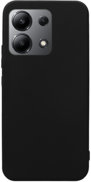 Θήκη Σιλικόνης - Xiaomi Redmi Note 13 4G - Vivid Silicone Case - Black