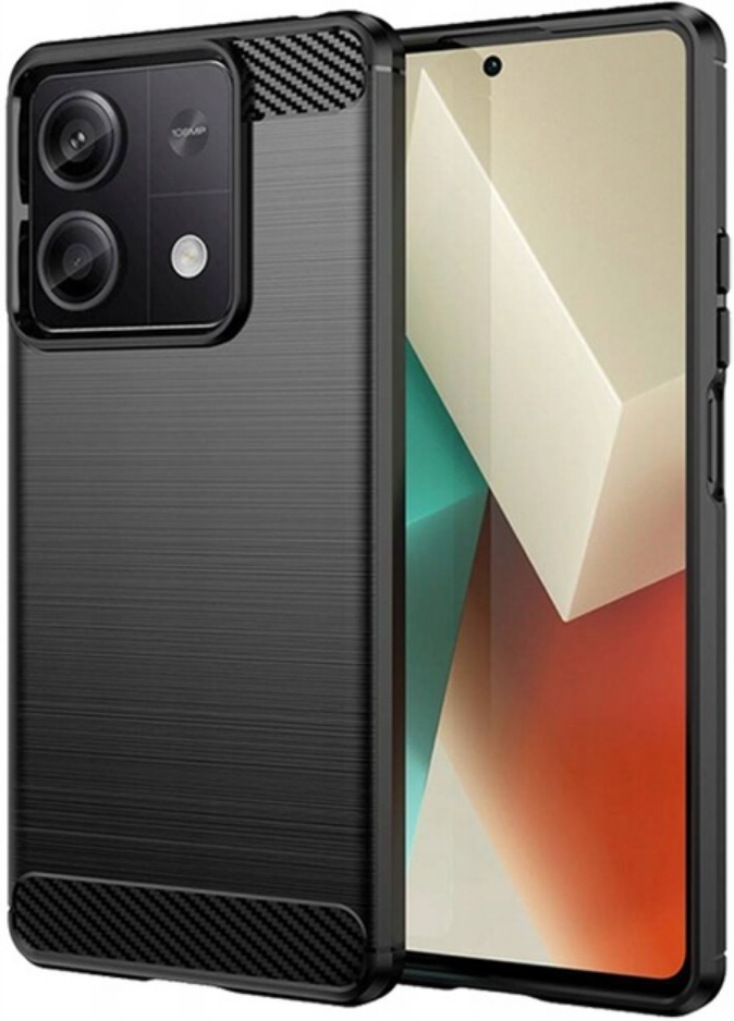Θήκη Σιλικόνης - Xiaomi Redmi Note 13 5G - Spacecase Carbon - Black