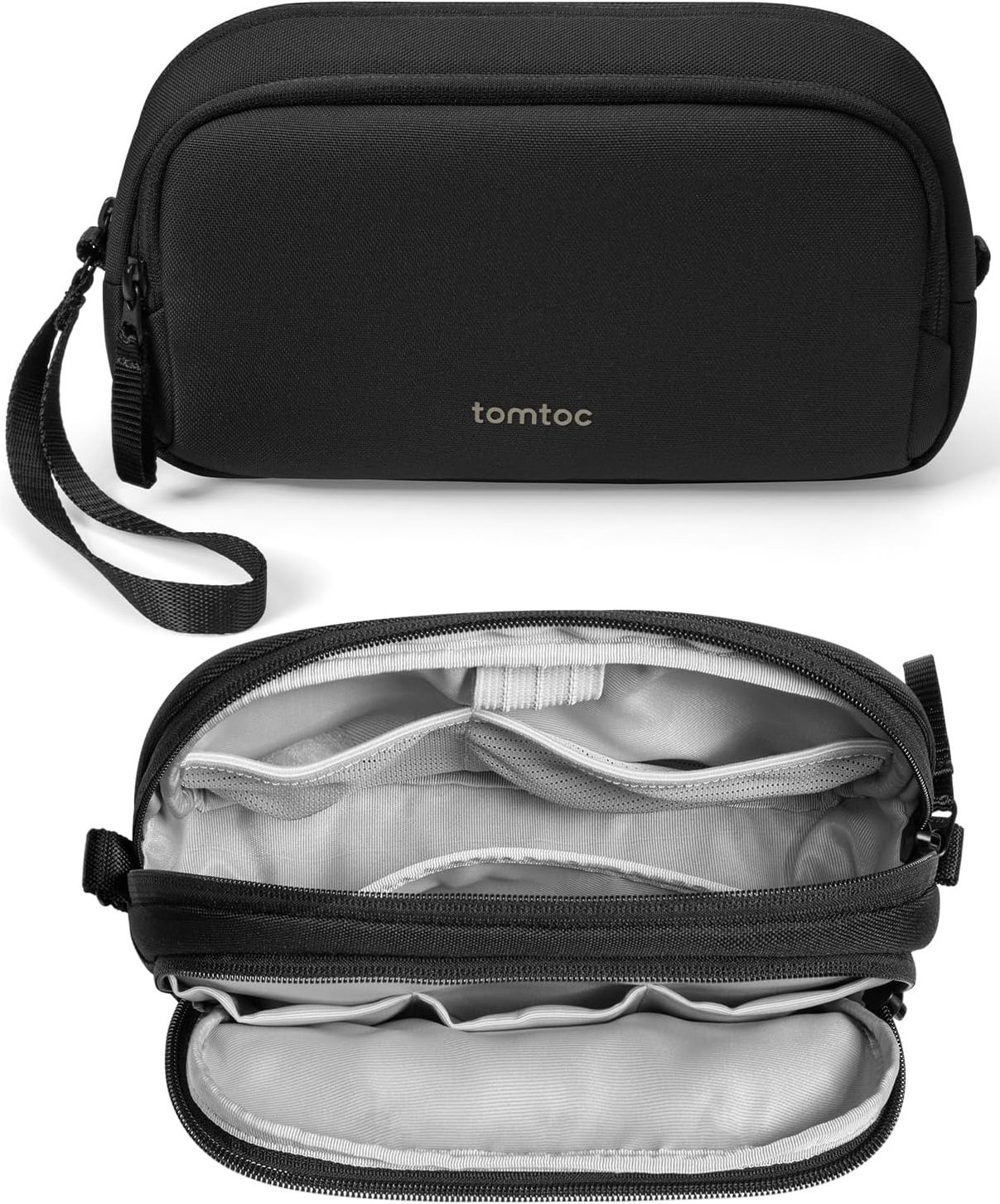 Θήκη Universal Tomtoc Light-T12 Accessory Pouch για Αξεσουάρ / PowerBank / Smartphone 1.8L Medium Black