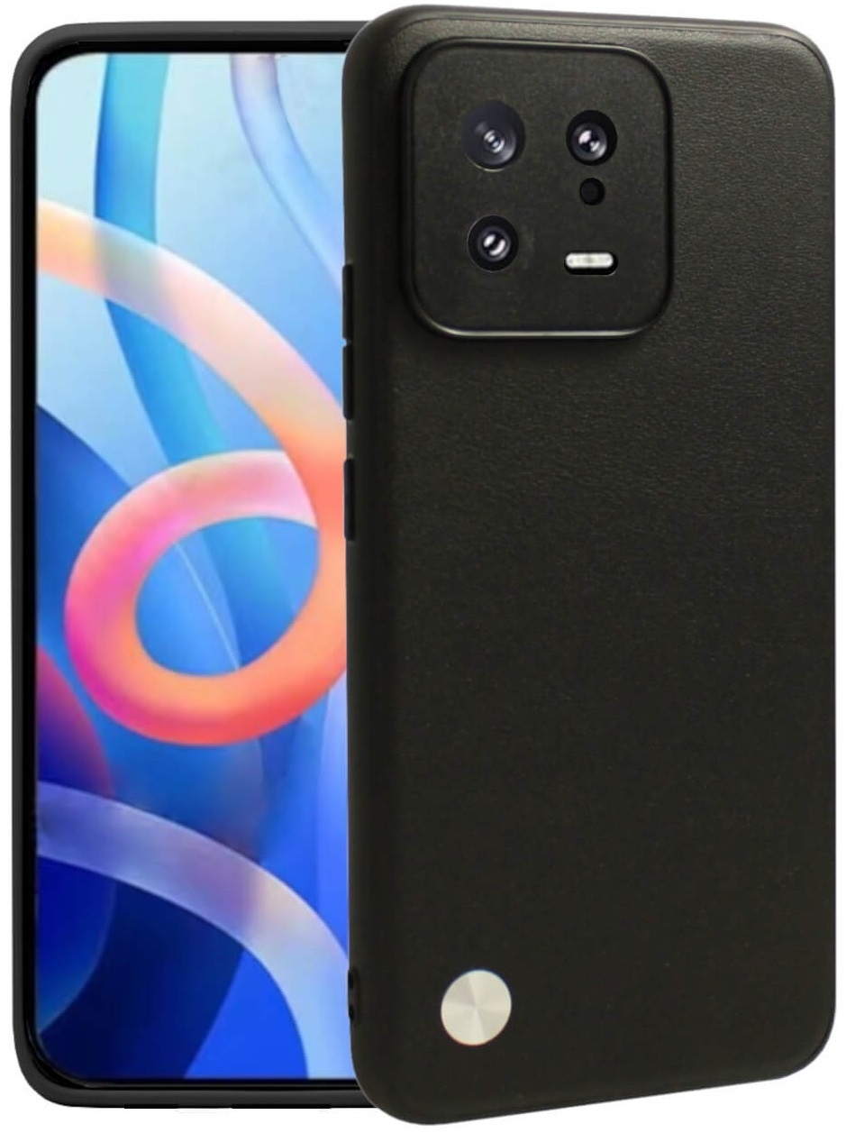 Θήκη Xiaomi 13 - Bodycell Vegan Cover Σκληρή - Black 