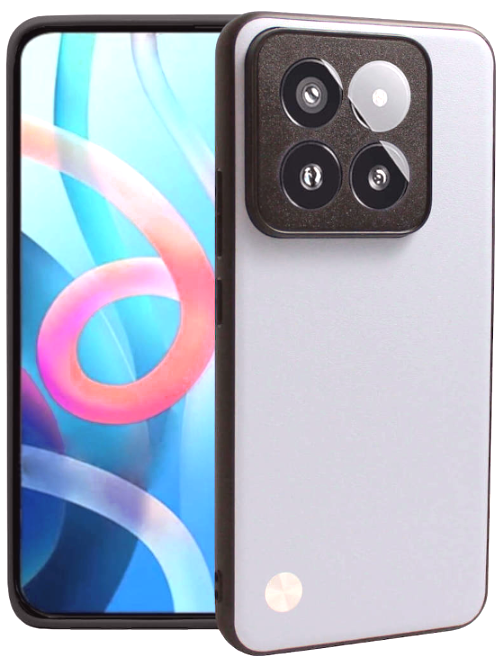 Θήκη Xiaomi 14 Pro - Bodycell Vegan Cover Σκληρή - Light Blue