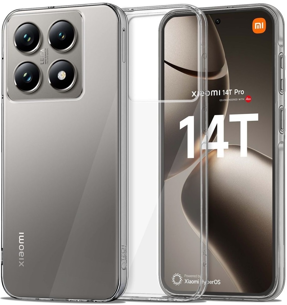 Θήκη Xiaomi 14T Pro Tech-Protect FlexAir Hybrid Σκληρή Διάφανη Clear