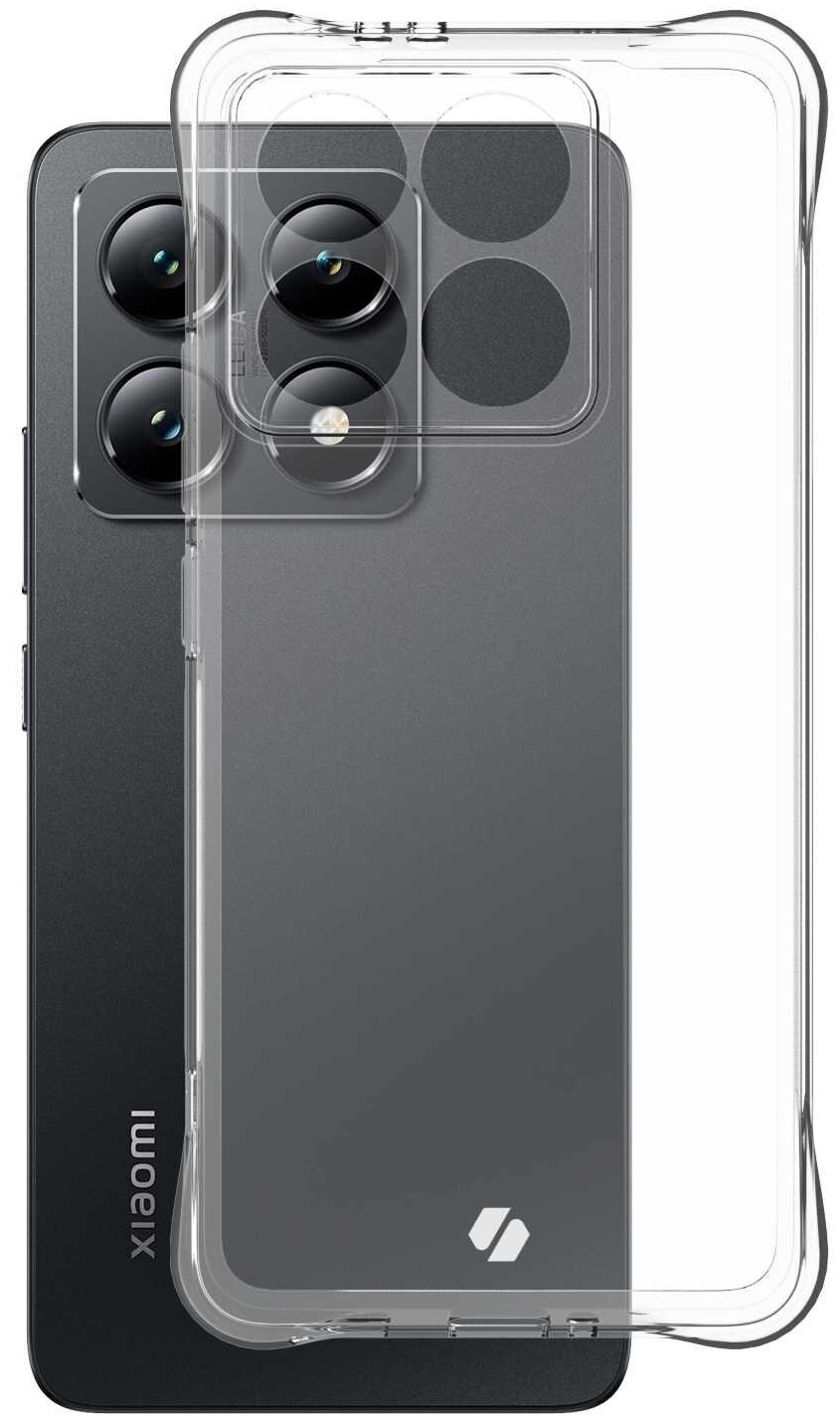 Θήκη Xiaomi 14T Spacecase Anti-Shock Διάφανη Σιλικόνης 1mm Clear