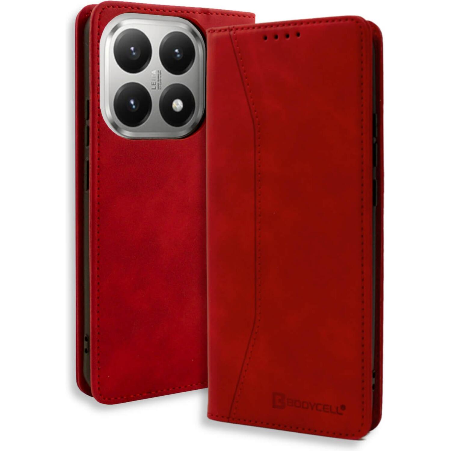 Θήκη Xiaomi 15T Bodycell Book Case Πορτοφόλι - Red (5206015084645)