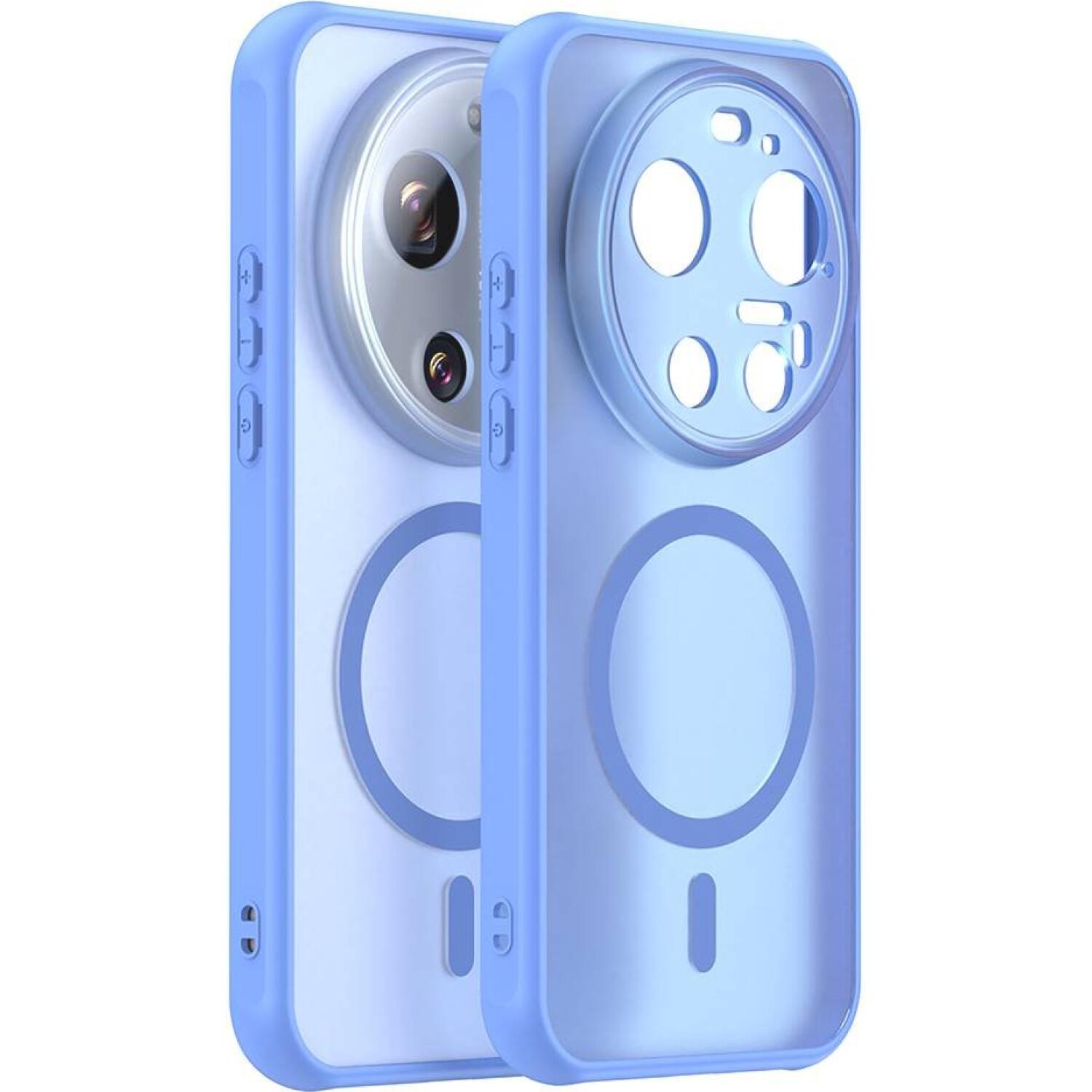 Θήκη Xiaomi 17 Ultra Techsuit HaloFrost II MagSafe Σκληρή Ημιδιάφανη με MagSafe - Sky Blue (5949419362321)