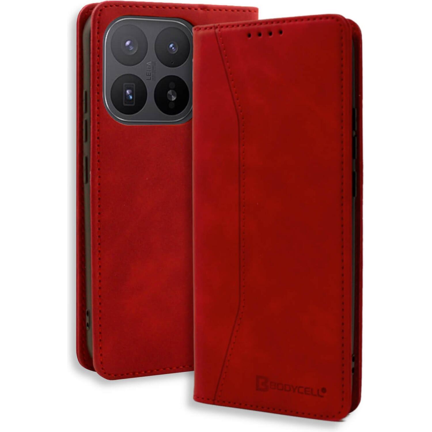 Θήκη Xiaomi 17T Pro Bodycell Book Case Πορτοφόλι Red