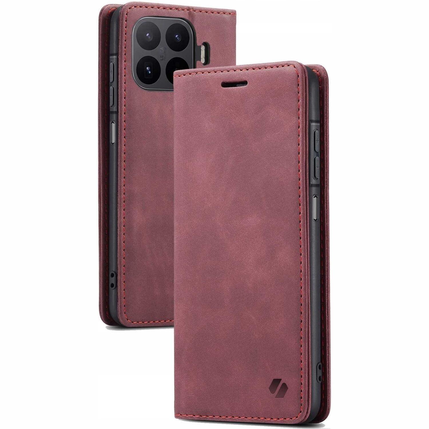 Θήκη Xiaomi 17T Pro Spacecase Wallet Πορτοφόλι Red