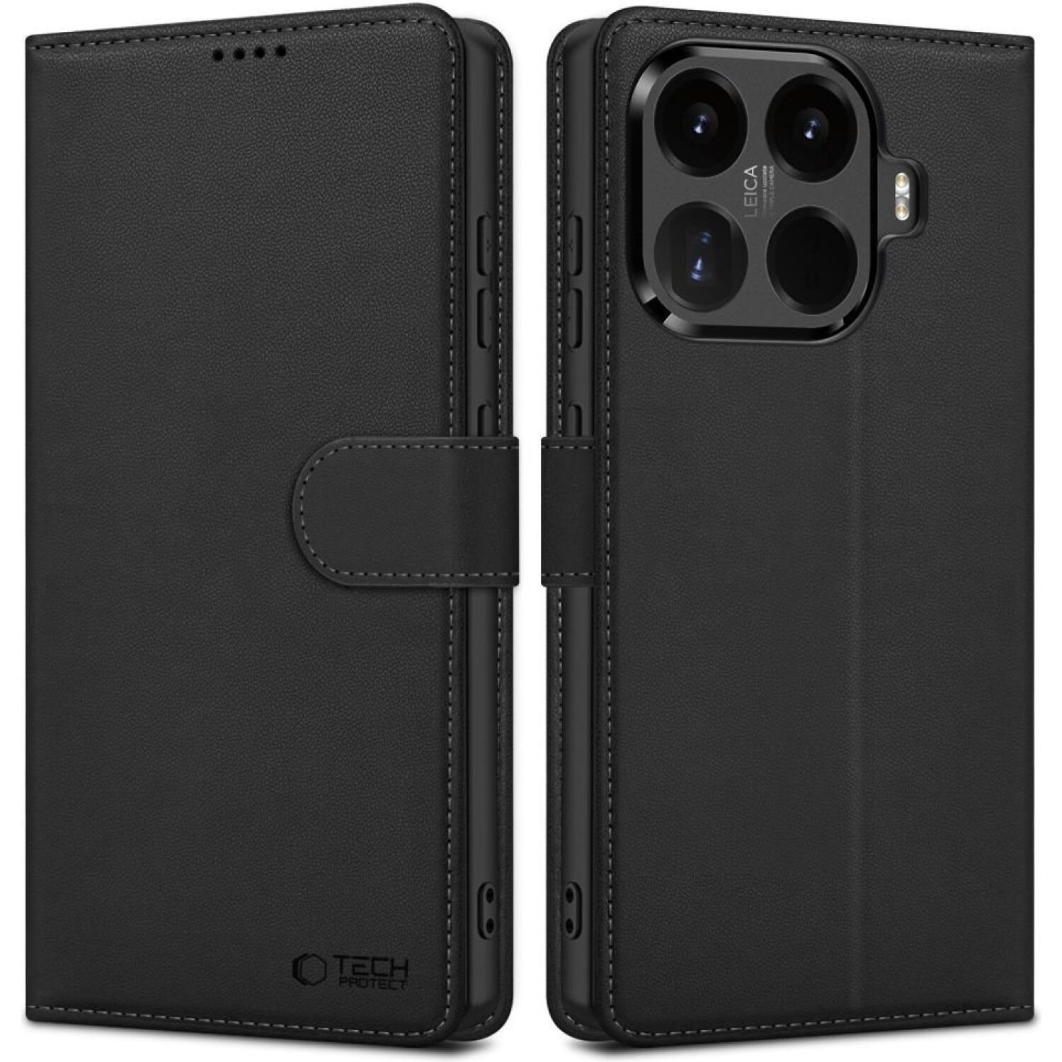 Θήκη Xiaomi 17T Pro Tech-Protect Wallet Πορτοφόλι Black