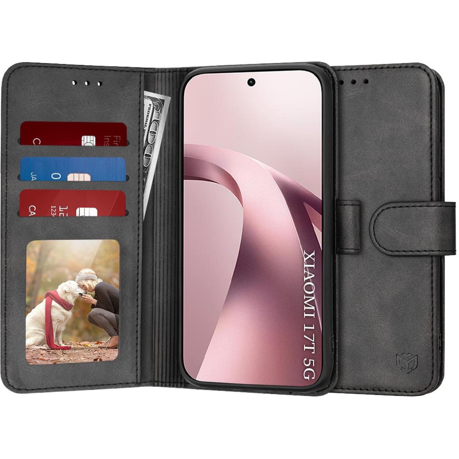 Θήκη Xiaomi 17T Techsuit Diary Book Πορτοφόλι Black
