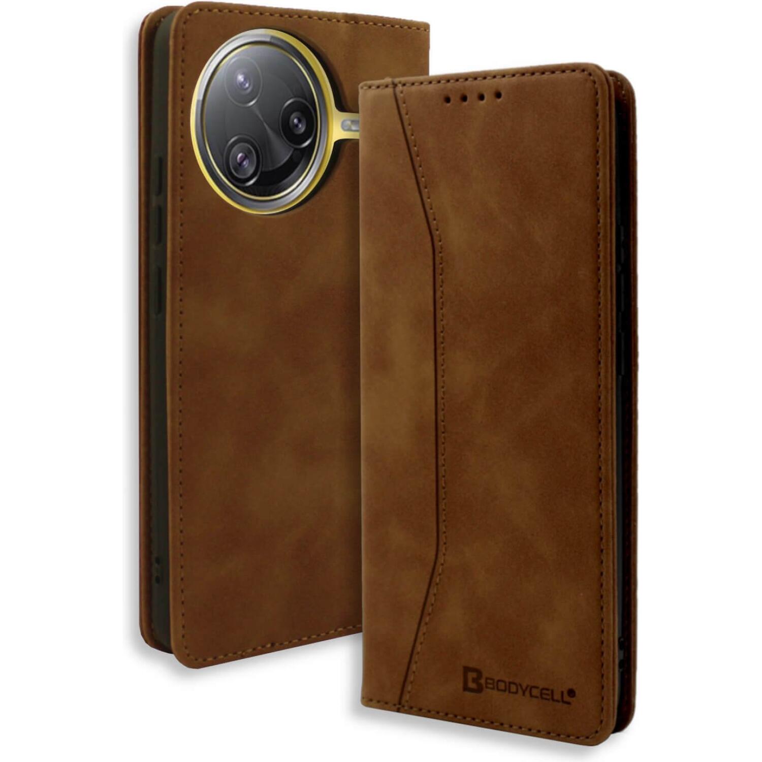 Θήκη Xiaomi Poco F7 Ultra Bodycell Book Case Πορτοφόλι Brown