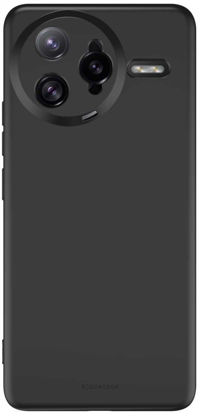 Θήκη Xiaomi Poco F7 Ultra Spacecase Silicone Case Σιλικόνης Black