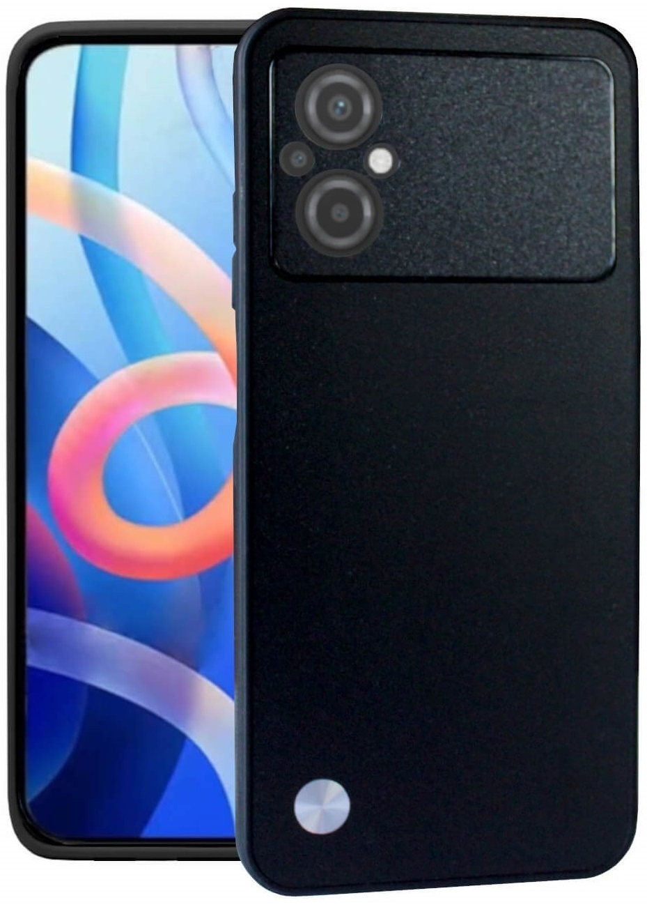 Θήκη Xiaomi Poco M5 - Bodycell Vegan Cover Σκληρή - Black (5206015078330)