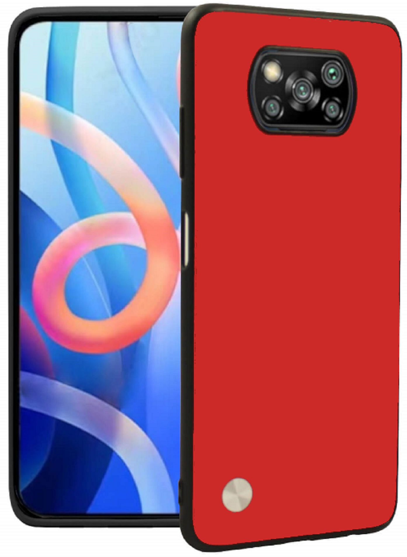 Θήκη Xiaomi Poco X3 / X3 Pro / X3 NFC Bodycell Vegan Cover Σκληρή Red