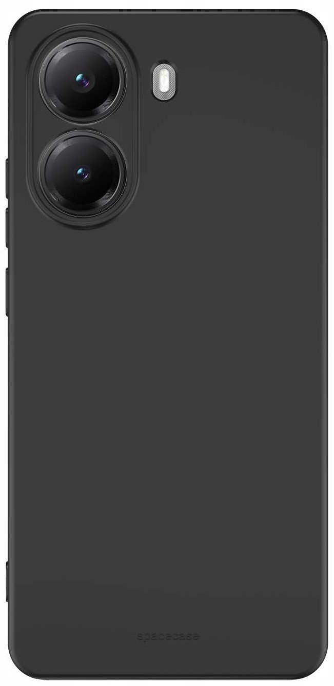 Θήκη Xiaomi Poco X7 Pro Spacecase Silicone Case Σιλικόνης Black
