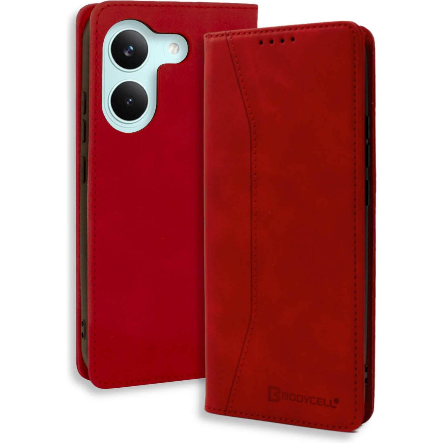 Θήκη Xiaomi Poco X8 Pro Bodycell Book Case Πορτοφόλι Red