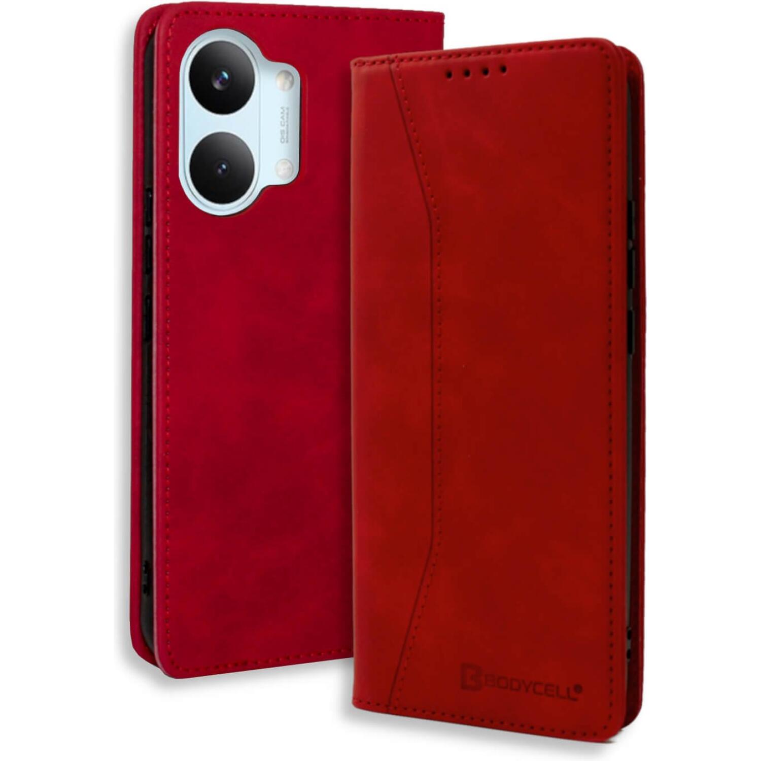 Θήκη Xiaomi Poco X8 Pro Max Bodycell Book Case Πορτοφόλι Red