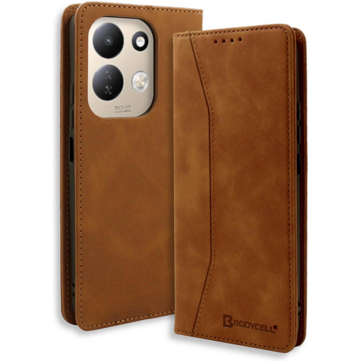 Θήκη Xiaomi Redmi 17 Bodycell Book Case Πορτοφόλι Brown